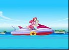 Juego de Barbie en Moto de Agua