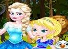 baby elsa frozen jugar